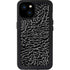 Elephant Print Black iPhone 15 Plus Waterproof Case